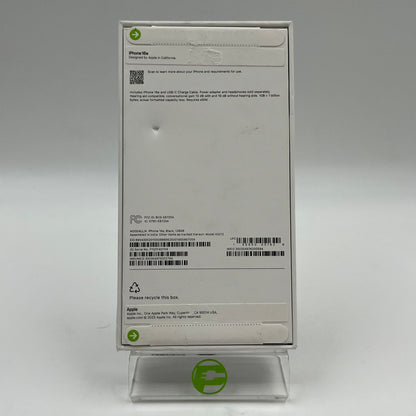 New Unlocked Apple iPhone 16e 128GB Black MD0D4LL/A
