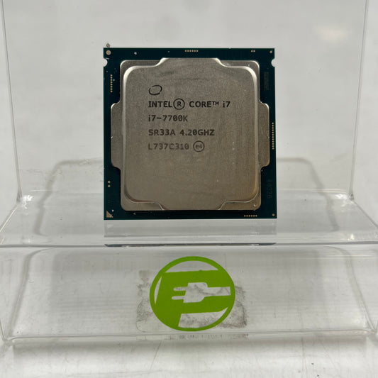 Intel Core i7-7700K 4.20GHz Quad Core SR33A 8 Thread LGA 1151 CPU