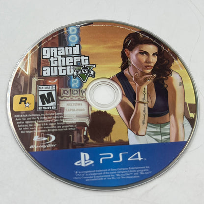Grand Theft Auto V [Premium Online Edition] (Playstation 4, 2018)