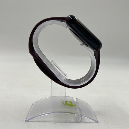 GPS Only Apple Watch SE 2nd Gen 44MM Midnight Aluminum Purple Loop MRTX3LL/A