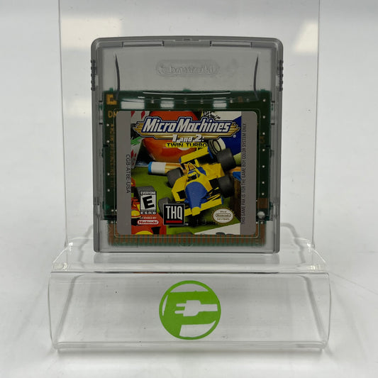 Micro Machines I and 2 Twin Turbo (Nintendo GameBoy Color, 1999) Cartridge Only