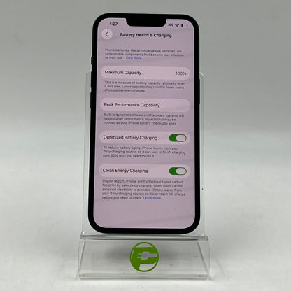Unlocked Apple iPhone 13 128GB Midnight MLML3LL/A