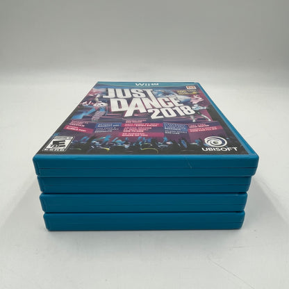 Lot of 4 Nintendo Wii U Games Just Dance 2015, 2016, 2017, 2018