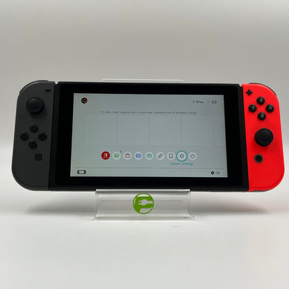 Nintendo Switch v1 Video Game Console HAC-001 Red/Black
