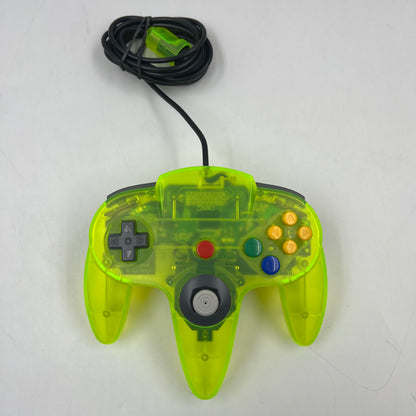 Used Lot of 4 Nintendo 64 N64 Third Party Wired Controllers