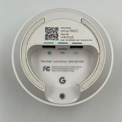 Google Nest WiFi Dual Band WiFi 5 AC-1304 Mesh Router