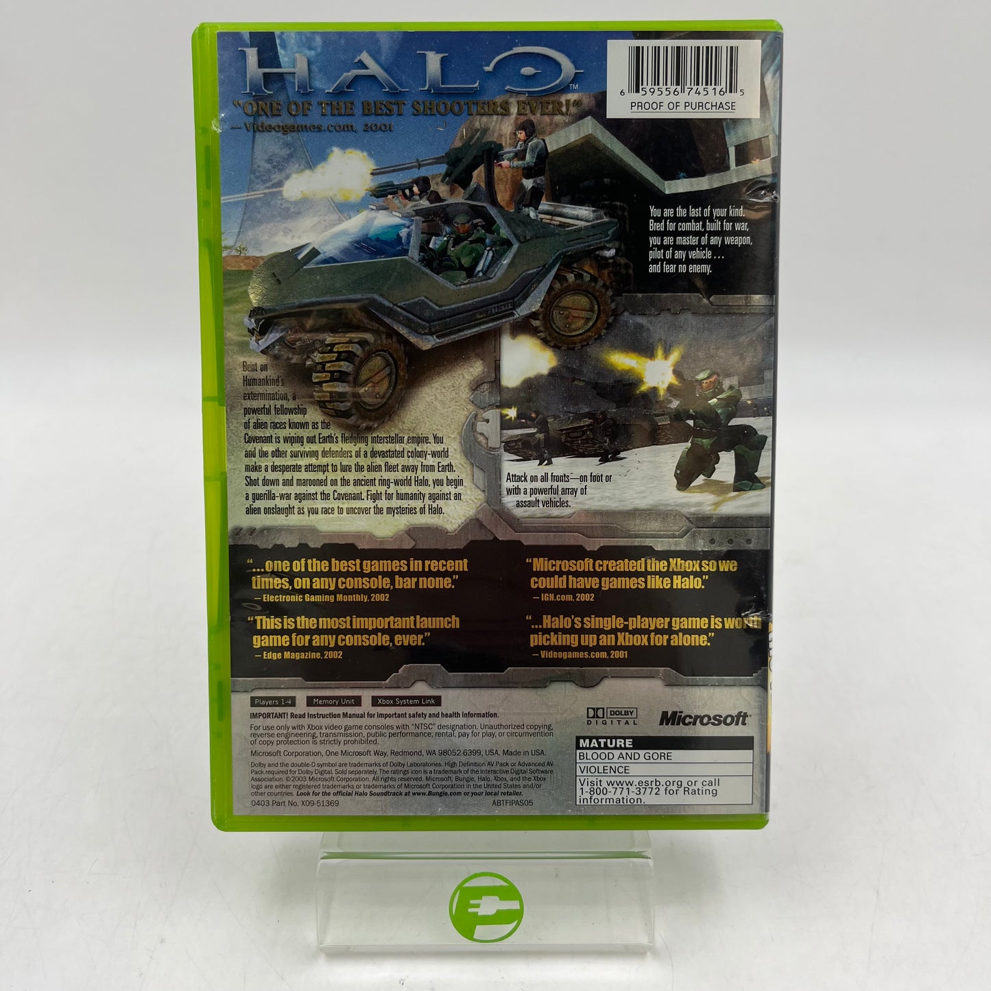 Halo: Combat Evolved [Game of the Year] (Microsoft Xbox, 2003)