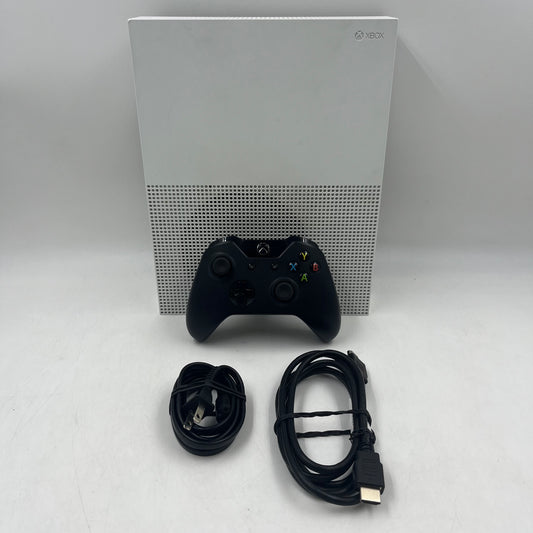 Microsoft Xbox One S 500GB Console Gaming System White 1681