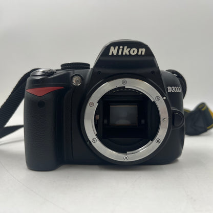 Nikon D3000 10.0MP DSLR Camera  Body Only