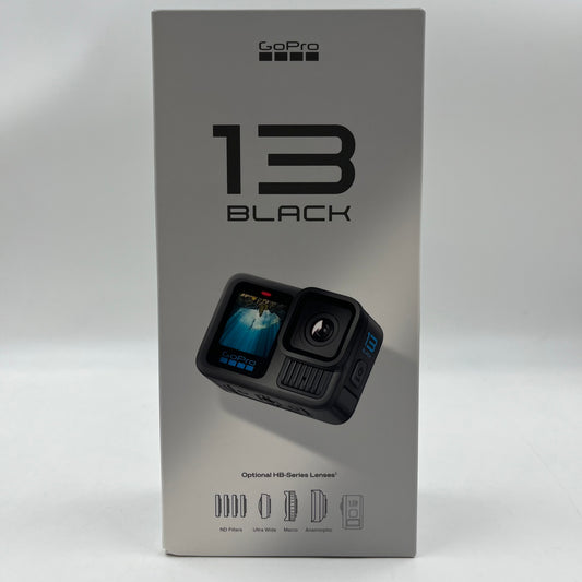 New GoPro Hero13 Black 27MP 4K Waterproof Action Camera CPSS1