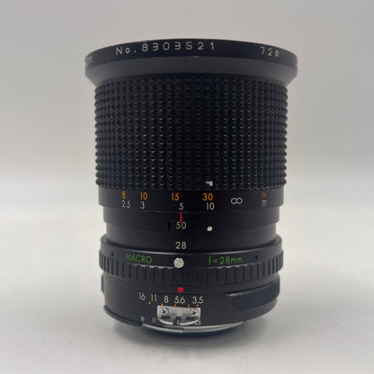 Deitz MC Auto Zoom Lens 28-80mm f/3.5-4.5 For Pentax K Mount