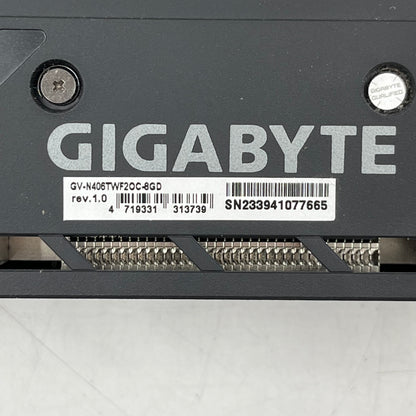 Gigabyte GeForce RTX 4060 Ti 8GB GDDR6 Graphics Card GV-N406TWF2OC-8GB
