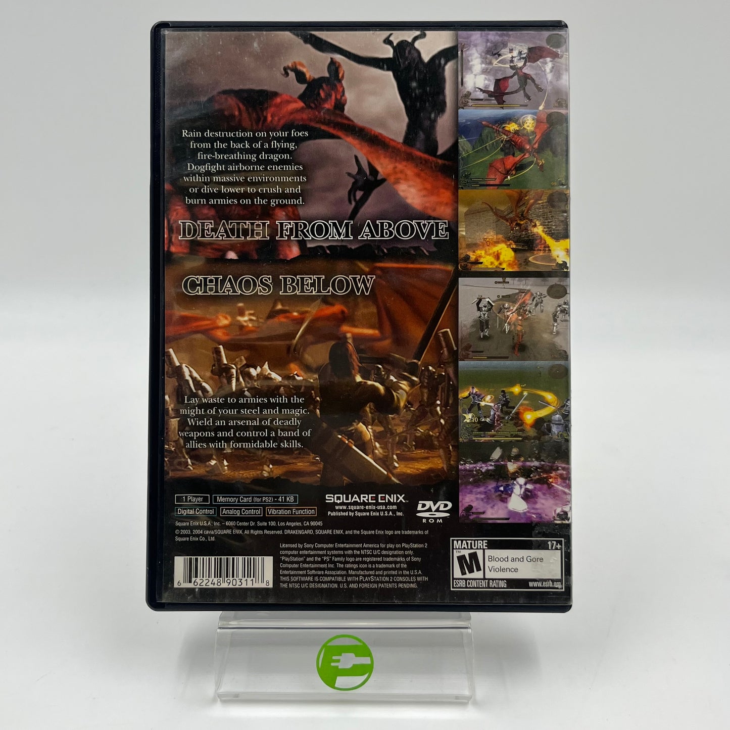 Drakengard (Sony PlayStation 2 PS2, 2004)