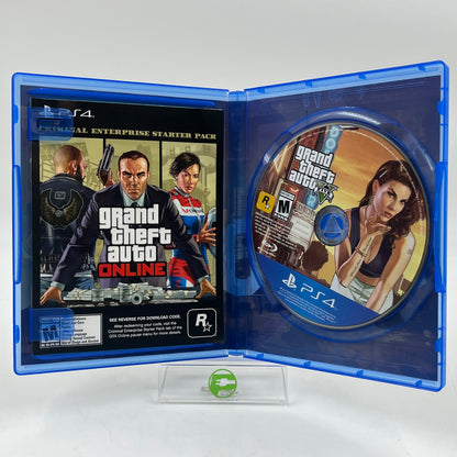 Grand Theft Auto V [Premium Online Edition] (Playstation 4, 2018)