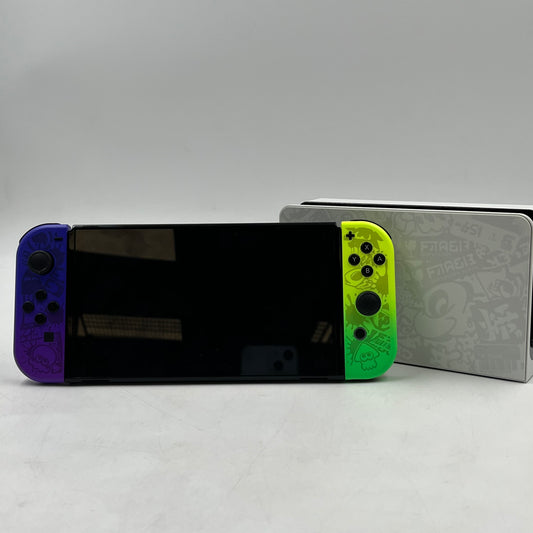 Nintendo Switch OLED Video Game Console HEG-001 Splatoon 3 Edition