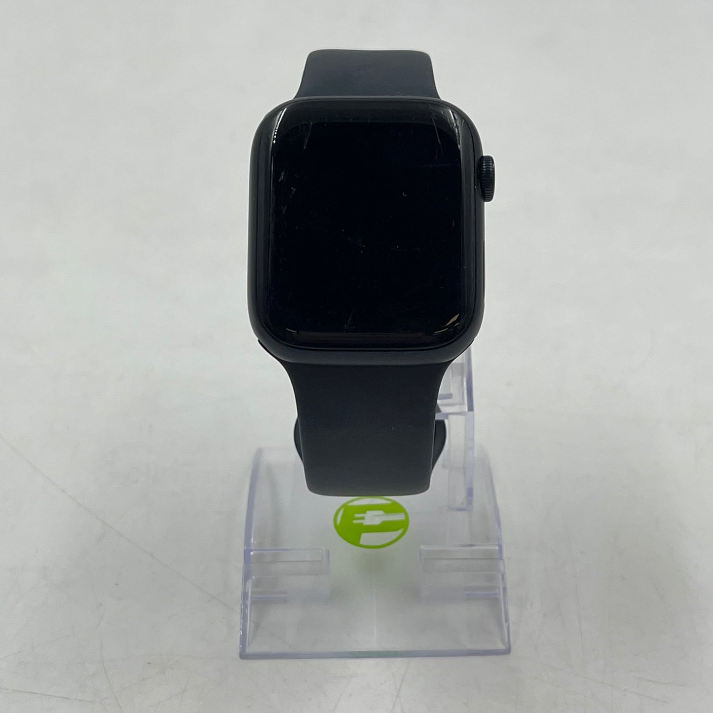Unlocked Apple Watch Series 7 45MM Black Aluminum Midnight Sport Band MKJ73LL/A