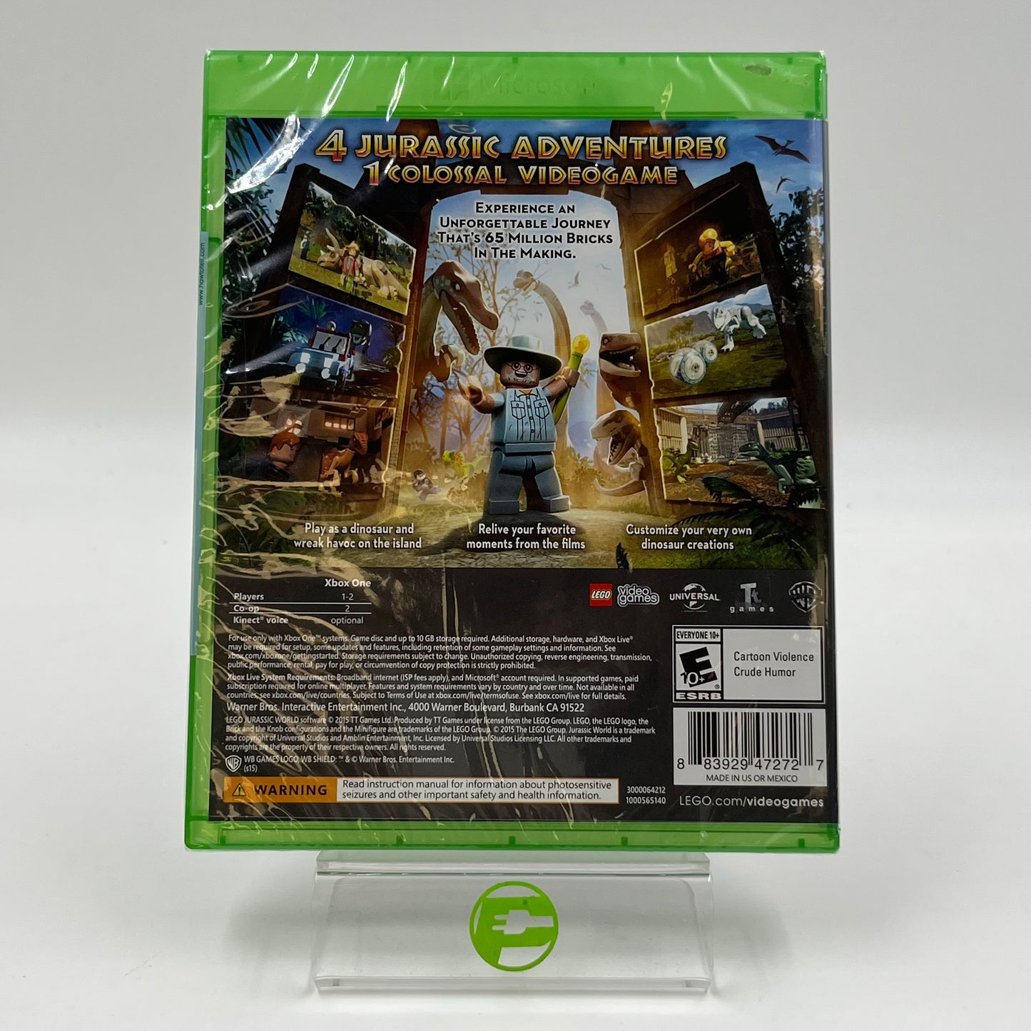 New LEGO Jurassic World (Microsoft Xbox One, 2015)