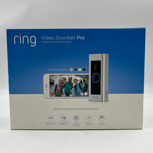 Ring Video Doorbell Pro Video Doorbell Stainless Steel