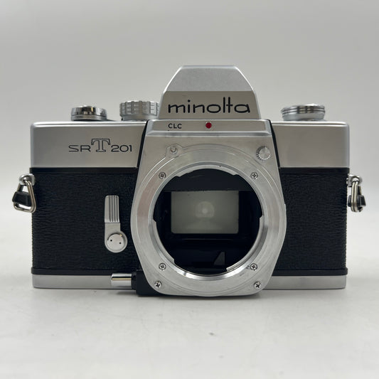 Minolta SRT 201 35MM Film Camera with 200mm Lens