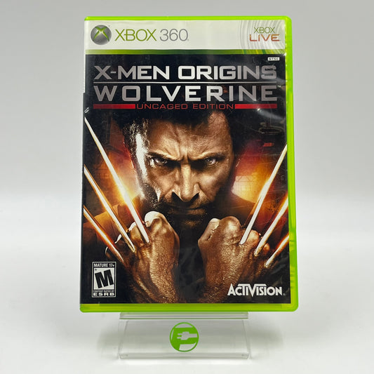 X-Men Origins: Wolverine Uncaged Edition (Microsoft Xbox 360, 2009)