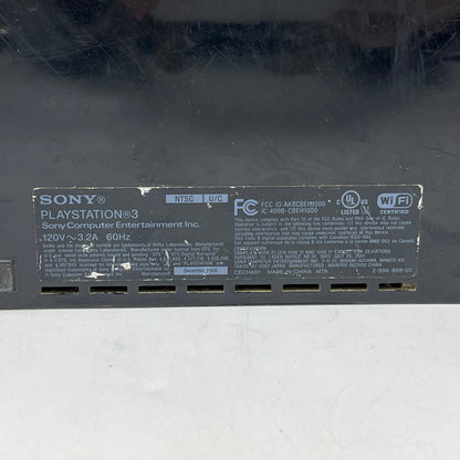 Sony PlayStation 3 Fat PS3 60GB Black Console Gaming System CBEH1000