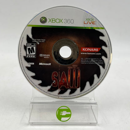 SAW (Microsoft Xbox 360, 2009) Disc Only