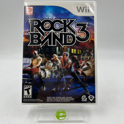 Rock Band 3 (Nintendo Wii, 2010)