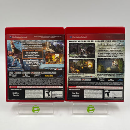 Uncharted & Uncharted 2 Dual Pack (Sony PlayStation 3 PS3, 2011)