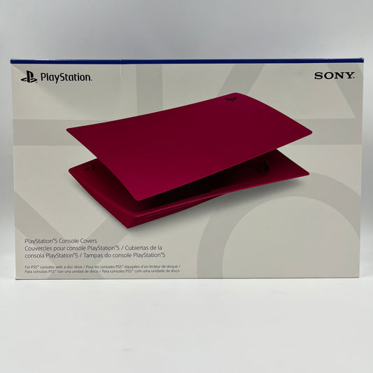 Sony Playstation 5 PS5 Console Cover Cosmic Red CFI-ZCA1