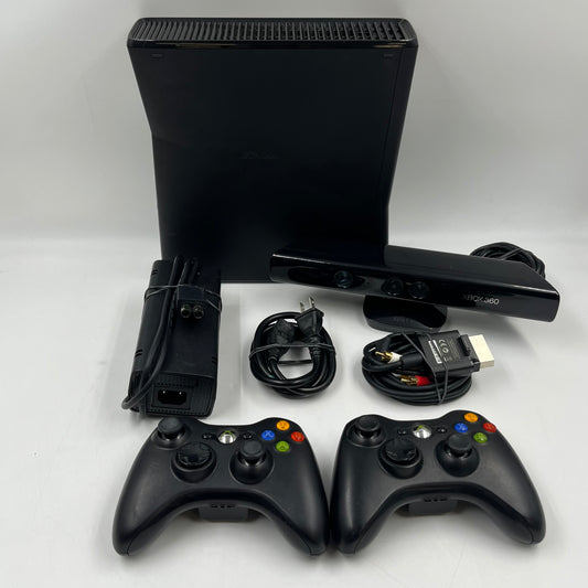 Microsoft Xbox 360 S 4GB Console Gaming System Matte Black 1439