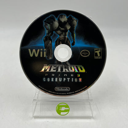 Metroid Prime 3 Corruption (Nintendo Wii, 2007)