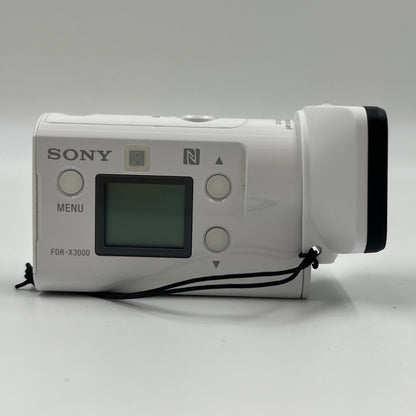 Sony FDR-X3000 8MP Digital 4K Action Camera with Protective Case