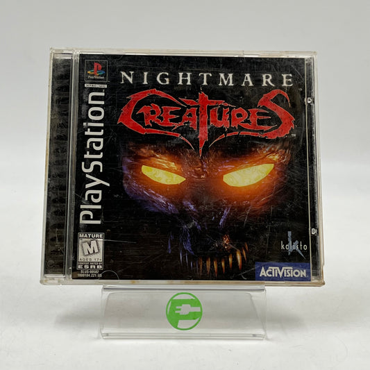 Nightmare Creatures (Sony PlayStation 1 PS1, 1997)