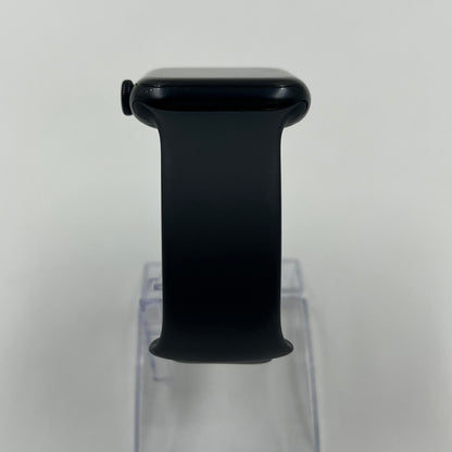 Unlocked Apple Watch SE 2nd Gen 44MM Black Aluminum Blue Ocean Band MNTY3LL/A