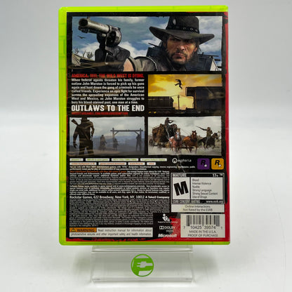 Red Dead Redemption (Microsoft Xbox 360, 2010)