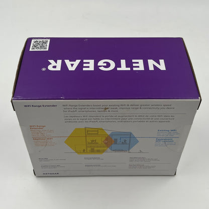 New Netgear WiFi Range Extender N300 EX2700
