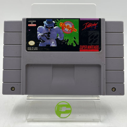 Clay Fighter Tournament Edition (Super Nintendo SNES, 1994) Cartridge Only