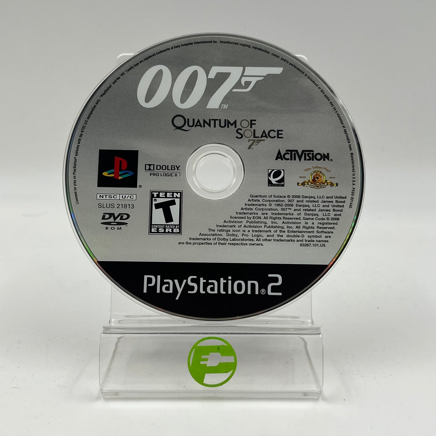 007 Quantum of Solace (Sony PlayStation 2 PS2, 2008)