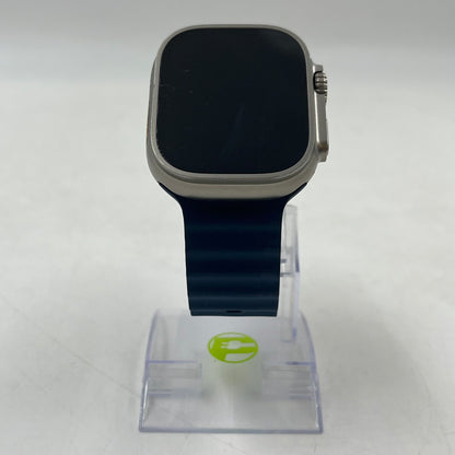 Unlocked Apple Watch Ultra 2 49MM Titanium Blue Ocean Band MREG3LL/A