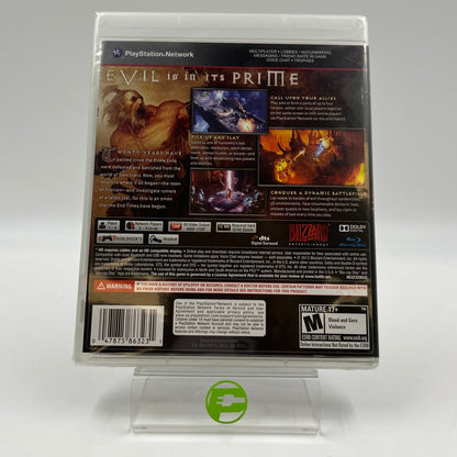 New Diablo III (Sony PlayStation 3 PS3, 2013)