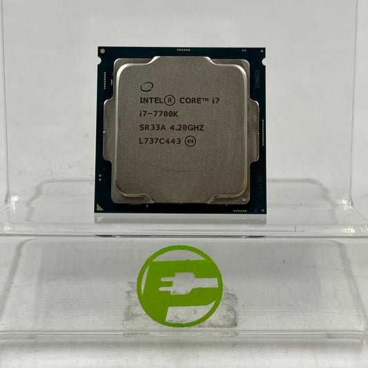 Intel Core i7-7700K 4.20GHz Quad Core SR33A 8 Thread LGA 1151 CPU