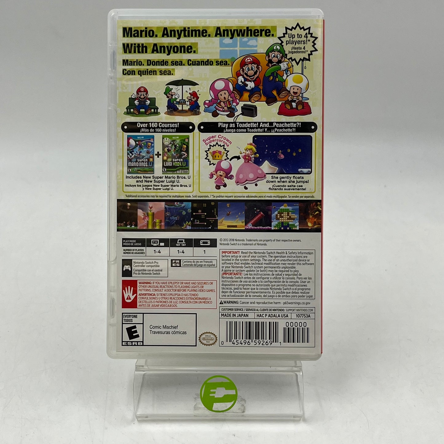 New Super Mario Bros U Deluxe (Nintendo Switch, 2019)
