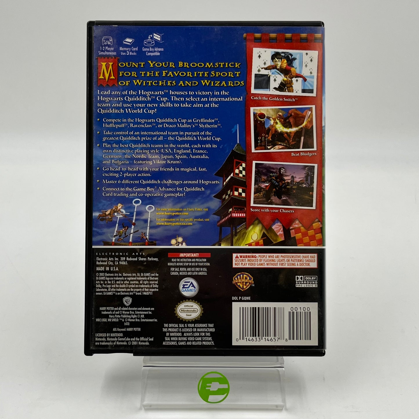 Harry Potter Quidditch World Cup (Nintendo GameCube, 2003)