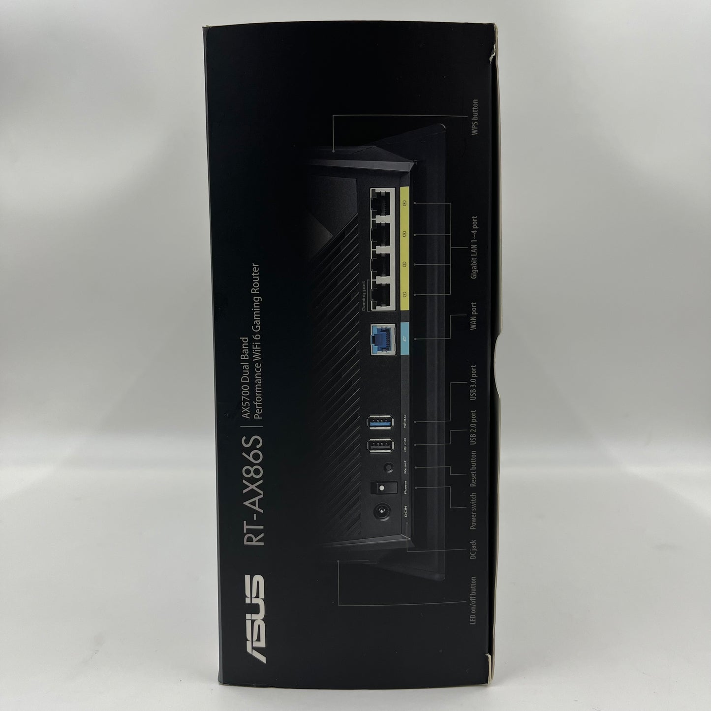 ASUS RT-AX86S Dual Band WiFi 6 AX5700 Gaming Router