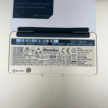 Dell XPS 9360 13.3" i7-8550U 2.0GHz 16GB RAM 256GB SSD