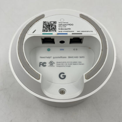 Google Nest WiFi Dual Band GJ2CQ Mesh WiFi Router