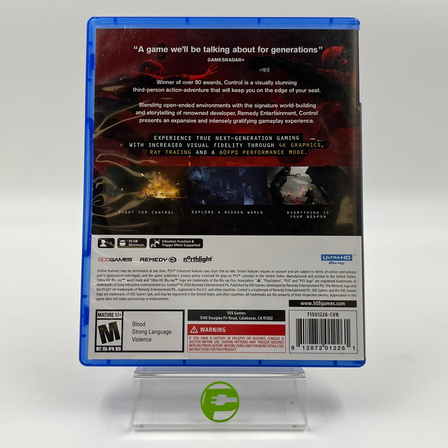 Control [Ultimate Edition] (Sony PlayStation 5 PS5, 2021)