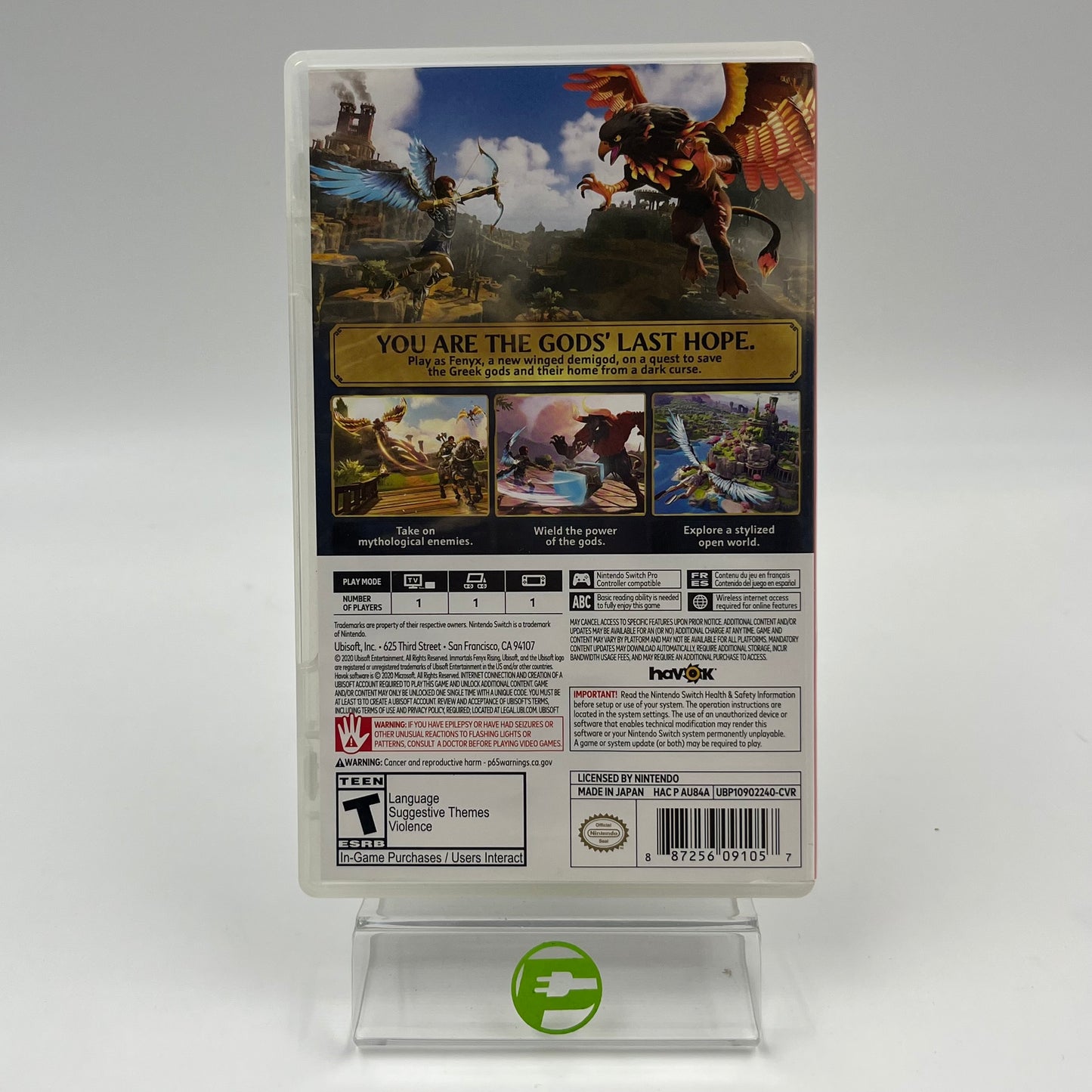 Immortals Fenyx Rising (Nintendo Switch, 2020)