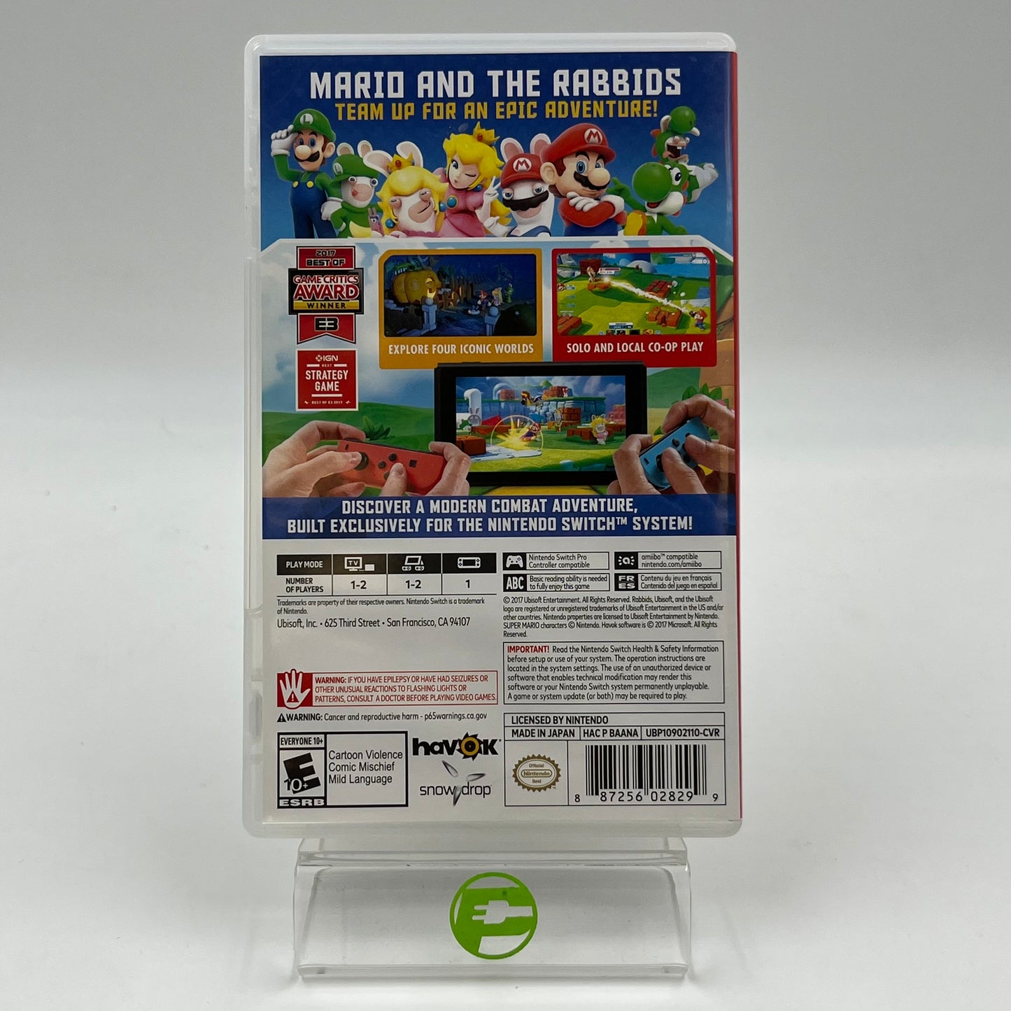 Mario + Rabbids Kingdom Battle (Nintendo Switch, 2017)
