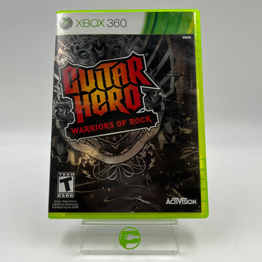 Guitar Hero: Warriors of Rock (Microsoft Xbox 360, 2010)